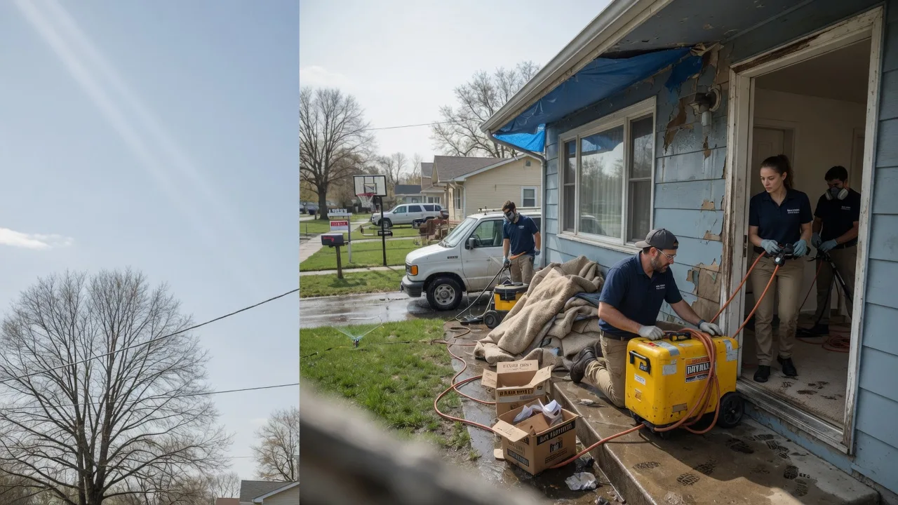 Basement Flood Cleanup in Amherst, NE near me